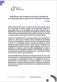 Indicadores de inclusión social de la población con discapacidad a partir de los inform...