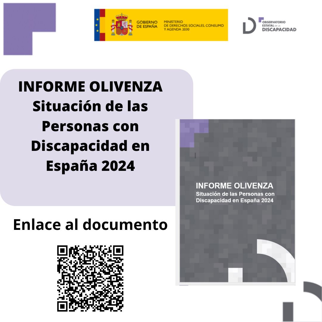 INFORME OLIVENZA. Situación de las Personas con Discapacidad en España 2024